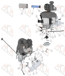 2024 REVOLT ENGINE - KAWASAKI FX-850V