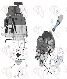 2024 REVOLT ENGINE - KAWASAKI FX-820V EVO