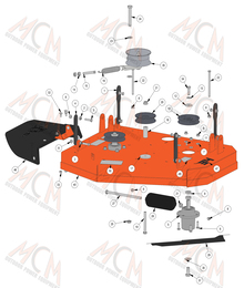 2024 REVOLT SD 34'' DECK ASSEMBLY