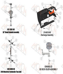2024 REVOLT SD DECK SUB-ASSEMBLIES