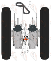 2024 REVOLT 36 TRANSAXLES