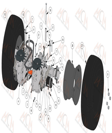 2024 REVOLT 36 TRANSAXLES SUB ASSEMBLIES