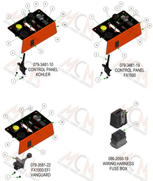 2024 BAD BOY ROGUE TANKS & BATTERY: CONTROL PANELS