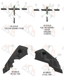 2024 BAD BOY ROGUE TANKS & BATTERY: FUEL TANKS