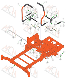2024 ZT AVENGER DRIVE ARM ASSEMBLY