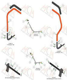 2024 ZT ELITE DRIVE ARM ASSEMBLY (CONT.)
