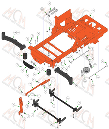 2024 ZT ELITE LOWER FRAME ASSEMBLY