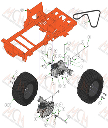 2024 ZT ELITE TRANSAXLE ASSEMBLY