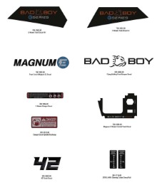 2025 BAD BOY E-MAGNUM DECALS