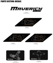 2025 BAD BOY MAVERICK DECALS (CONT)