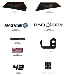 2026 BAD BOY E-MAGNUM DECALS