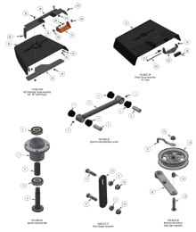 2026 BAD BOY MZ RAMBLER & MZ MAGNUM DECK SUBASSEMBLIES