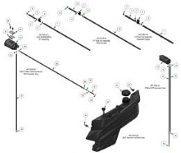 2026 BAD BOY MAVERICK FUEL SUBASSEMBLIES