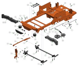 2026 BAD BOY MAVERICK LOWER FRAME