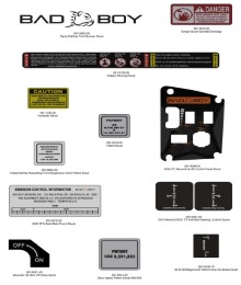 2026 BAD BOY MAVERICK HD DECALS