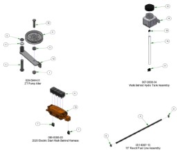 2026 BAD BOY RAIDER (WALK BEHIND) FRAME SUB ASSEMBLIES