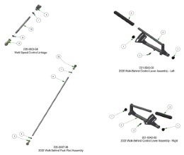 2026 BAD BOY RAIDER (WALK BEHIND) PODIUM SUB ASSEMBLIES