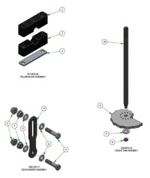 2026 BAD BOY REBEL DECK HEIGHT SUBASSEMBLIES