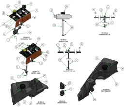 2026 BAD BOY REBEL TANKS & BATTERY SUBASSEMBLIES