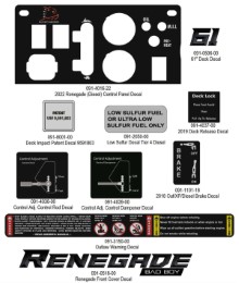 2026 BAD BOY RENEGADE DIESEL DECALS
