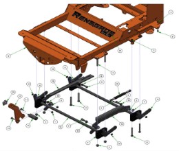 2026 BAD BOY RENEGADE DIESEL DECK HEIGHT ACTUATORS