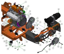 2026 BAD BOY RENEGADE DIESEL ENGINE BAY