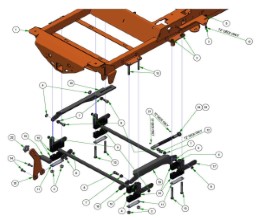2026 BAD BOY RENEGADE GAS ACTUATOR BARS