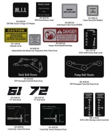2026 BAD BOY RENEGADE GAS DECALS (CONT)