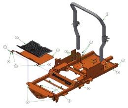 2026 BAD BOY RENEGADE GAS FLOORBOARD & ROPS