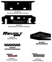 2026 BAD BOY REVOLT DECALS (CONT)