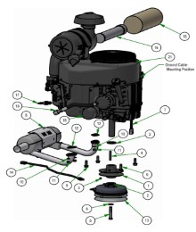 2026 BAD BOY REVOLT ENGINE - KAWASAKI FX 730