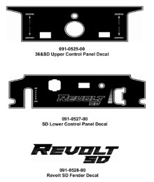2026 BAD BOY REVOLT SD DECALS (CONT)