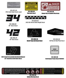 2026 BAD BOY REVOLT SD DECALS