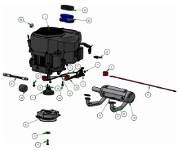 2026 BAD BOY REVOLT SD ENGINE KOHLER KT722