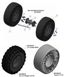 2026 BAD BOY REVOLT X WHEEL & TIRE
