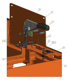 2026 BAD BOY ROGUE BRAKE MOUNTING