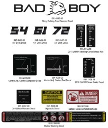 2026 BAD BOY ROGUE DECALS