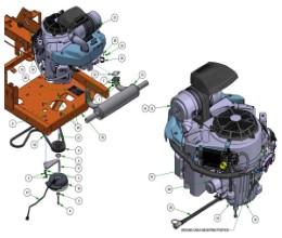 2026 BAD BOY ROGUE ENGINE - KAWASAKI FX1000 EFI