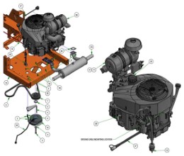 2026 BAD BOY ROGUE ENGINE - KOHLER ECV-980