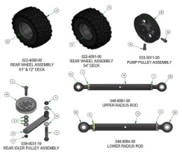 2026 BAD BOY ROGUE REAR SUSPENSION SUBASSEMBLIES