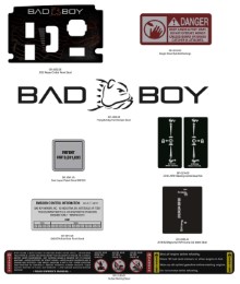 2026 BAD BOY ZT AVENGER DECALS