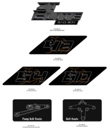 2026 BAD BOY ZT ELITE DECALS (CONT)