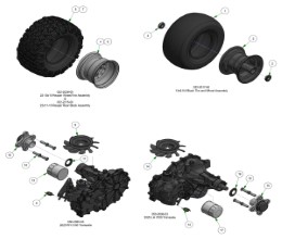 2026 BAD BOY ZT ELITE TRANSAXLE SUBASSEMBLIES