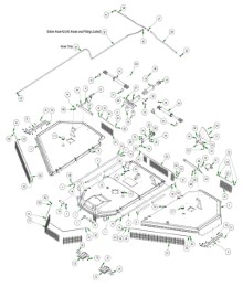 2025 Bad Boy Flex Wing Cutter 12' Main Assembly