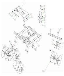 2026 Bad Boy 4`-5` Disc Harrow