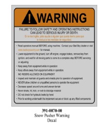 2026 Bad Boy 5'/6'/7' Snow Pusher Decals (Cont 2)