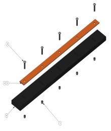 2026 Bad Boy 5' UHMW Blade Kit
