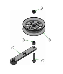 2026 Bad Boy 61,72,84 Idler Assembly