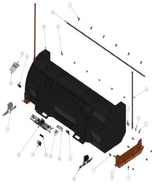 2026 Bad Boy 6' Snow Pusher (BBSP72)