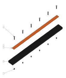 2026 Bad Boy 6' UHMW Blade Kit